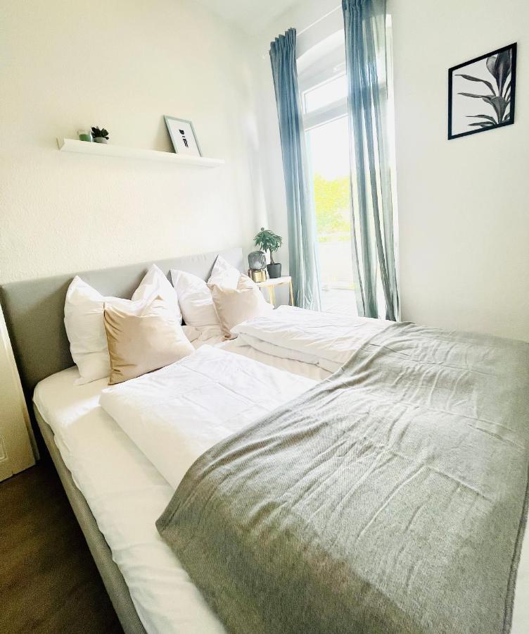 Renoviertes Apartment In Zentraler Lage - Wlan, Smart-Tv, Kueche, Balkon Und Queensize-Bett Fuer 4 Gaeste Эрфурт Экстерьер фото